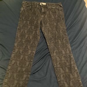 Free people black jeans size 27